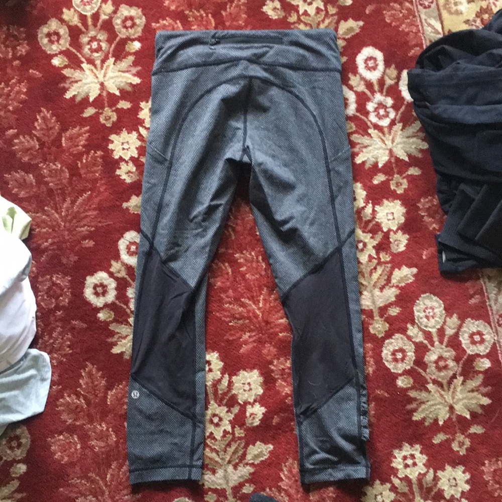 Lululemon Herringbone Crop Legging